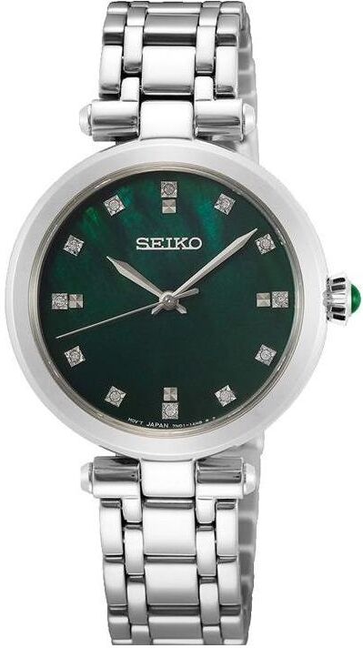 Seiko Orologio da polso, quarzo, Argento, (Orologio da polso analogico, 29 mm) 1 Seiko Orologio da polso, quarzo, Argento, (Orologio da polso analogico, 29 mm)