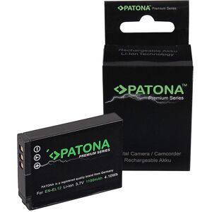 Patona Premium EN-EL12 (Batteria della fotocamera), Alimentatore fotocamera, Nero Patona Premium EN-EL12 (Batteria della fotocamera), Alimentatore fotocamera, Nero