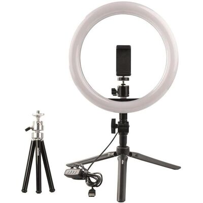 Dörr Vlogging Kit VL-26 (Videocamera), Luce continua, Bianco, Nero Dörr Vlogging Kit VL-26 (Videocamera), Luce continua, Bianco, Nero