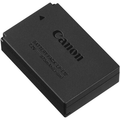 Canon Batteria LP-E12 (Batteria della fotocamera), Alimentatore fotocamera, Nero Canon Batteria LP-E12 (Batteria della fotocamera), Alimentatore fotocamera, Nero