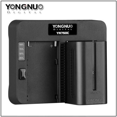 Caricabatterie doppio Yongnuo YN750C - Alimentazione fotocamera Caricabatterie doppio Yongnuo YN750C - Alimentazione fotocamera