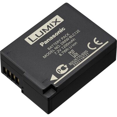 Panasonic Dmw-Blc12e (1 pz., Specifico del dispositivo, 1200 mAh), Batterie + pile Panasonic Dmw-Blc12e (1 pz., Specifico del dispositivo, 1200 mAh), Batterie + pile