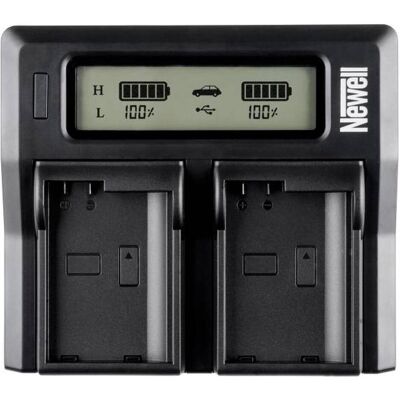 Newell DC LCD per DMW-BLF19 (Caricabatterie per fotocamere), Alimentatore fotocamera, Nero Newell DC LCD per DMW-BLF19 (Caricabatterie per fotocamere), Alimentatore fotocamera, Nero