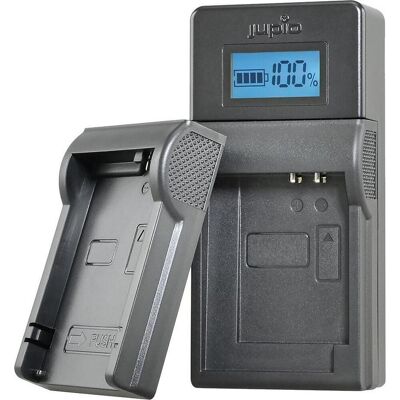 Jupio Caricabatterie universale 3.6V-4.2V Canon (Caricabatterie per fotocamere), Alimentatore fotocamera, Nero Jupio Caricabatterie universale 3.6V-4.2V Canon (Caricabatterie per fotocamere), Alimentatore fotocamera, Nero