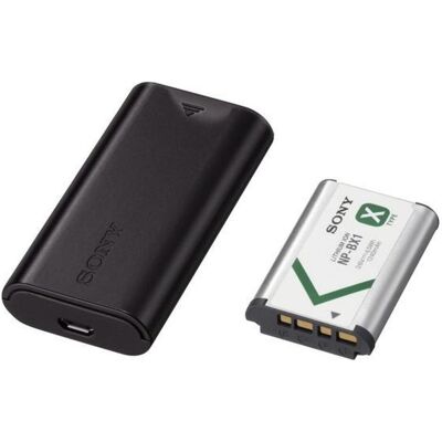 Sony Kit di accessori ACC-TRDCX (Batteria della fotocamera), Alimentatore fotocamera, Nero Sony Kit di accessori ACC-TRDCX (Batteria della fotocamera), Alimentatore fotocamera, Nero