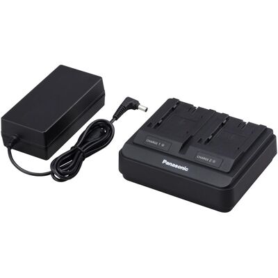 Panasonic AG-BRD50EC Caricabatterie per la serie VBR (Caricabatterie per fotocamere), Alimentatore fotocamera, Nero Panasonic AG-BRD50EC Caricabatterie per la serie VBR (Caricabatterie per fotocamere), Alimentatore fotocamera, Nero