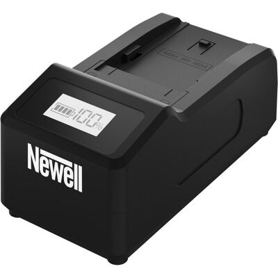 Newell Caricatore rapido per NP-F e NP-FM (Caricabatterie per fotocamere), Alimentatore fotocamera, Nero Newell Caricatore rapido per NP-F e NP-FM (Caricabatterie per fotocamere), Alimentatore fotocamera, Nero