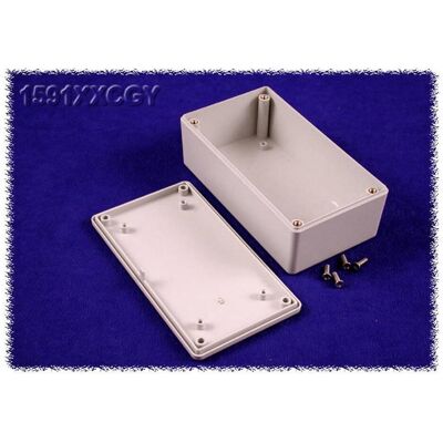 Hammond Alloggiamento in alluminio (Case), Accessori di elettronica + Alloggiamento, Grigio Hammond Alloggiamento in alluminio (Case), Accessori di elettronica + Alloggiamento, Grigio