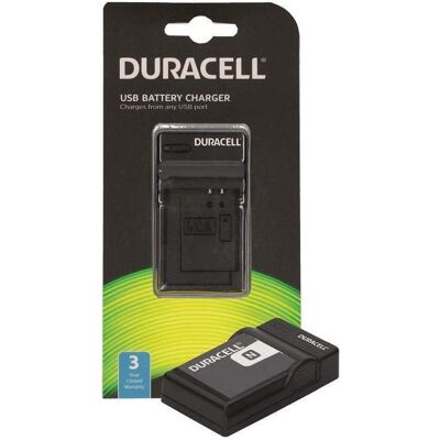 Duracell Caricabatterie USB (Caricabatterie per fotocamere), Alimentatore fotocamera, Nero Duracell Caricabatterie USB (Caricabatterie per fotocamere), Alimentatore fotocamera, Nero