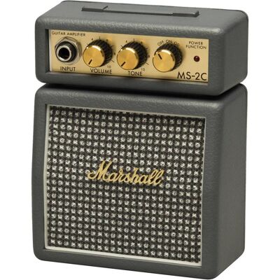 Marshall Amps Ms-2c (Chitarra, 1 W), Amplificatore, Grigio Marshall Amps Ms-2c (Chitarra, 1 W), Amplificatore, Grigio