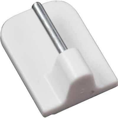 Diaqua, Accessori per tende, Gancio per tende bianco 4pz Diaqua, Accessori per tende, Gancio per tende bianco 4pz