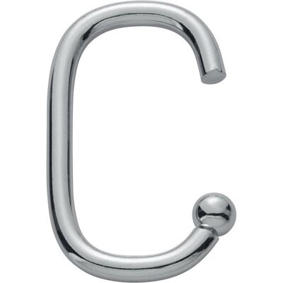 Diaqua, Bastone per tenda doccia, Anelli per tenda doccia Yara cromo Diaqua, Bastone per tenda doccia, Anelli per tenda doccia Yara cromo