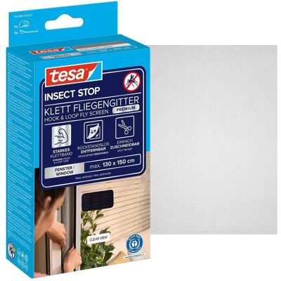 tesa, Zanzariera, Zanzariera COMFORT per finestre, con nastro velcro, autoadesiva, senza forare (130 x 150 cm) tesa, Zanzariera, Zanzariera COMFORT per finestre, con nastro velcro, autoadesiva, senza forare (130 x 150 cm)