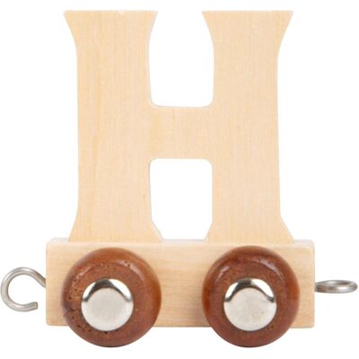 small foot, Letterine in legno e stoffa, H small foot, Letterine in legno e stoffa, H