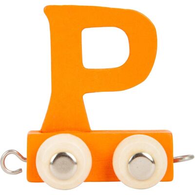 small foot, Letterine in legno e stoffa, Treno di lettere P small foot, Letterine in legno e stoffa, Treno di lettere P