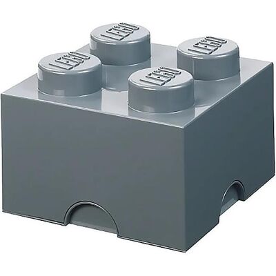 Scatola di storage LEGO - Grigio scuro - Design modulare - Organizzatore di piccoli pezzi Scatola di storage LEGO - Grigio scuro - Design modulare - Organizzatore di piccoli pezzi