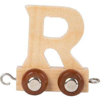 small foot, Letterine in legno e stoffa, Lettera R small foot, Letterine in legno e stoffa, Lettera R