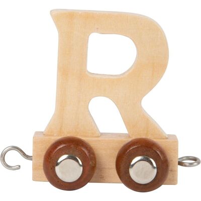 small foot, Letterine in legno e stoffa, Lettera R small foot, Letterine in legno e stoffa, Lettera R