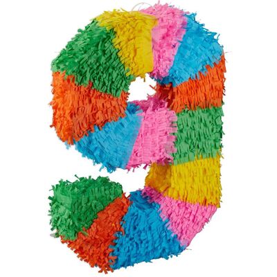 Relaxdays Piñata Numero DIY per Compleanno Bambini - Gioco Relaxdays Piñata Numero DIY per Compleanno Bambini - Gioco