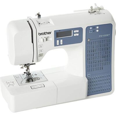 Macchina da cucire Brother FS100WT - 100 W - Bianco Macchina da cucire Brother FS100WT - 100 W - Bianco