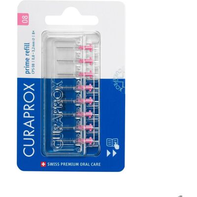 Curaprox, Spazzolino interdentale, CPS 08 Prime Refill (8x, 3.20 mm) Curaprox, Spazzolino interdentale, CPS 08 Prime Refill (8x, 3.20 mm)