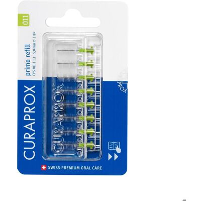 Curaprox, Spazzolino interdentale, Cps 011 Prime (8x, 1.10 mm) Curaprox, Spazzolino interdentale, Cps 011 Prime (8x, 1.10 mm)