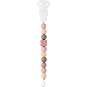 Nattou Peach Collana in Silicone per Ciuccio e Anello da Dentizione - Ciucio & Anello Nattou Peach Collana in Silicone per Ciuccio e Anello da Dentizione - Ciucio & Anello