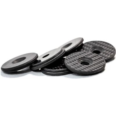 Riesel Design - Ahead Kappe - Multicolore - Carbon - Stem Cap Riesel Design - Ahead Kappe - Multicolore - Carbon - Stem Cap