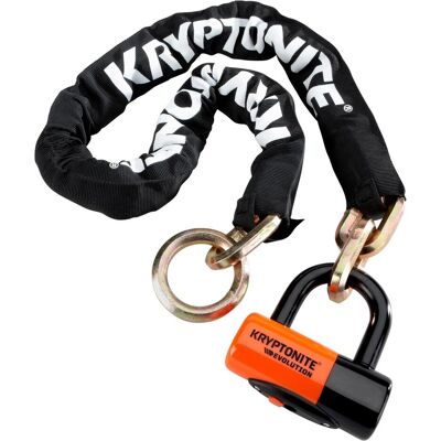 Catena per Bicicletta Kryptonite - 14mm Acciaio Temperato - 1300mm Catena per Bicicletta Kryptonite - 14mm Acciaio Temperato - 1300mm