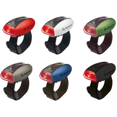 Fanale posteriore micro LED Sigma - Sicurezza bicicletta - Rosso Fanale posteriore micro LED Sigma - Sicurezza bicicletta - Rosso