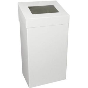 Kaiserkraft Bidone dei rifiuti in alluminio bianco 18L - Bidone Kaiserkraft Bidone dei rifiuti in alluminio bianco 18L - Bidone
