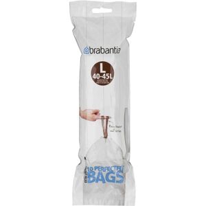 Brabantia PerfectFit misura L, 45l, Sacchi dell'immondizia, Bianco Brabantia PerfectFit misura L, 45l, Sacchi dell'immondizia, Bianco