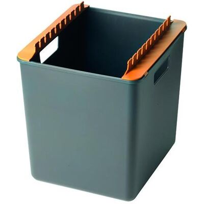 Müllex Boxx, Pattumiera, Arancia, Grigio Müllex Boxx, Pattumiera, Arancia, Grigio