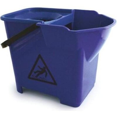 RS PRO Blue 14 Litre Heavy Duty Mop Bucket, Utensili pulizia, Blu RS PRO Blue 14 Litre Heavy Duty Mop Bucket, Utensili pulizia, Blu