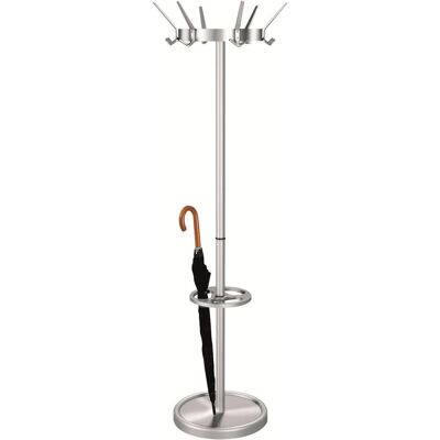 Appendiabiti Kerkmann - 18 Ganci, Argento, 43x175cm - Appendiabiti Appendiabiti Kerkmann - 18 Ganci, Argento, 43x175cm - Appendiabiti