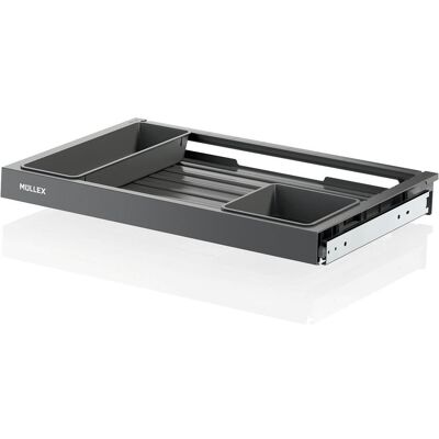 Müllex Premiumschublade X-LINE, Pattumiera, Grigio Müllex Premiumschublade X-LINE, Pattumiera, Grigio