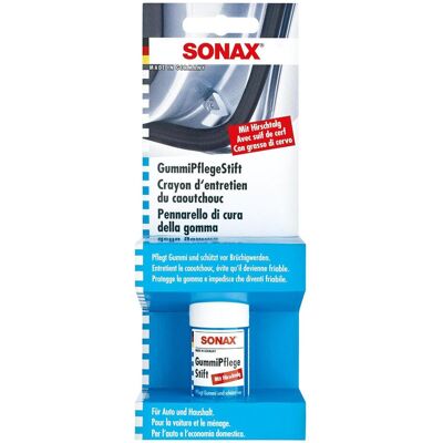 Sonax, Detergente auto, Bastone di gomma per la cura con sego di cervo (18 ml) Sonax, Detergente auto, Bastone di gomma per la cura con sego di cervo (18 ml)