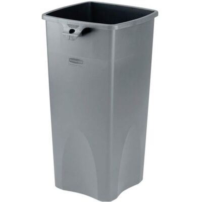 Rubbermaid Raccoglitori di rifiuti riciclabili in plastica, Pattumiera, Grigio Rubbermaid Raccoglitori di rifiuti riciclabili in plastica, Pattumiera, Grigio
