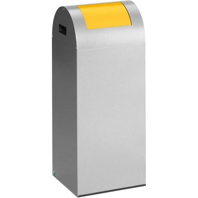 VAR Contenitori per la raccolta differenziata autoestinguenti, capacità 60 l, largh., Pattumiera, Argento VAR Contenitori per la raccolta differenziata autoestinguenti, capacità 60 l, largh., Pattumiera, Argento