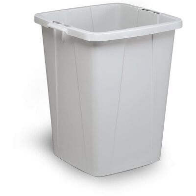 Durable Cestino per rifiuti DURABIN 90, quadrato, grigio, Pattumiera, Grigio Durable Cestino per rifiuti DURABIN 90, quadrato, grigio, Pattumiera, Grigio
