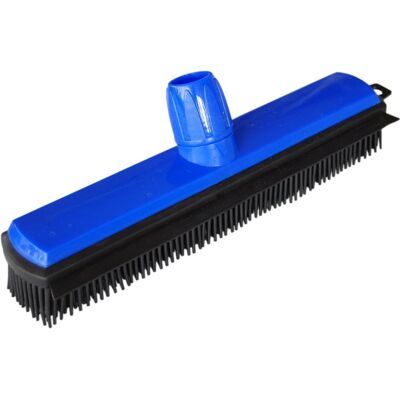 Edi Clean Scopa in gomma senza manico, Utensili pulizia, Nero, Blu Edi Clean Scopa in gomma senza manico, Utensili pulizia, Nero, Blu