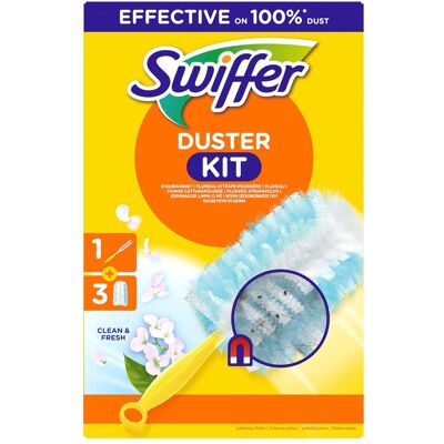 Swiffer Kit Duster, Utensili pulizia, Blu, Giallo, Bianco Swiffer Kit Duster, Utensili pulizia, Blu, Giallo, Bianco