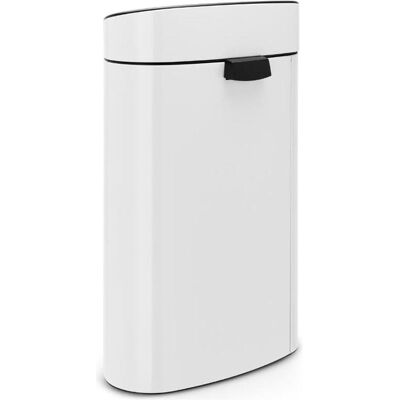 Brabantia Toccare il cestino, Pattumiera, Bianco Brabantia Toccare il cestino, Pattumiera, Bianco
