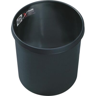 5x Helit Cestino di sicurezza, Pattumiera, Grigio 5x Helit Cestino di sicurezza, Pattumiera, Grigio