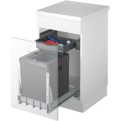 Müllex Sistema di scarico BOXX40-R, Pattumiera, Nero Müllex Sistema di scarico BOXX40-R, Pattumiera, Nero