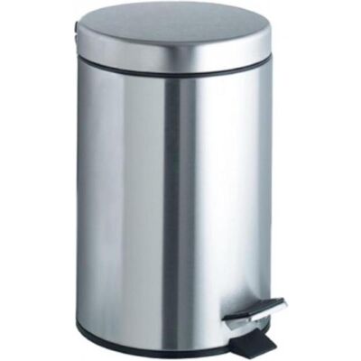 Diaqua Pattumiera a pedale Inox 3Liter ø16.5cm, Pattumiera, Argento Diaqua Pattumiera a pedale Inox 3Liter ø16.5cm, Pattumiera, Argento