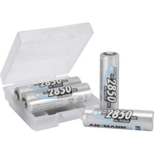 Pacco Batterie Ansmann 2850mAh Set di 4 - Batterie e Caricabatterie Pacco Batterie Ansmann 2850mAh Set di 4 - Batterie e Caricabatterie