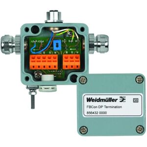 Connettore attivo PROFIBUS-DP Weidmüller FBCON DP M12 - Ripetitore di bus Connettore attivo PROFIBUS-DP Weidmüller FBCON DP M12 - Ripetitore di bus