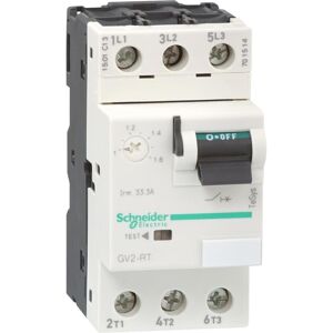 Schneider Electric - TeSys GV2RT - Interruttore motore - 9-14A - 3P 3d - Rilascio termomagnetico - GV2RT16 Schneider Electric - TeSys GV2RT - Interruttore motore - 9-14A - 3P 3d - Rilascio termomagnetico - GV2RT16