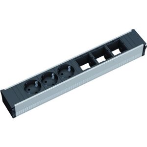 Bachmann, Ciabatta multipresa, CONI 3xSchuko & 3xempty (6x, CEE 7/3) Bachmann, Ciabatta multipresa, CONI 3xSchuko & 3xempty (6x, CEE 7/3)